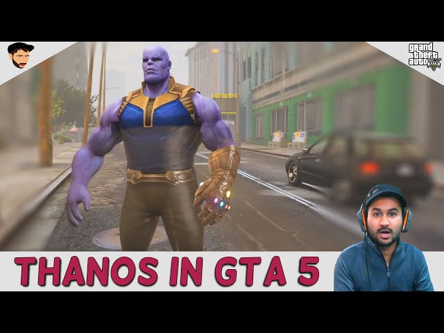 Thanos In GTA 5 | Hindi | MAkER