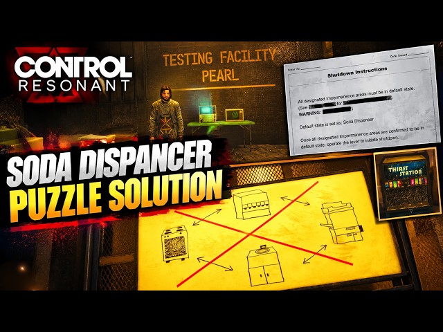 Testing Facility Pearl Soda Dispenser Puzzle Solution in Control Resonant