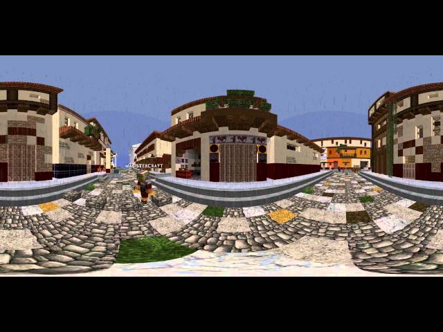 Roman Insulae 360° in Minecraft