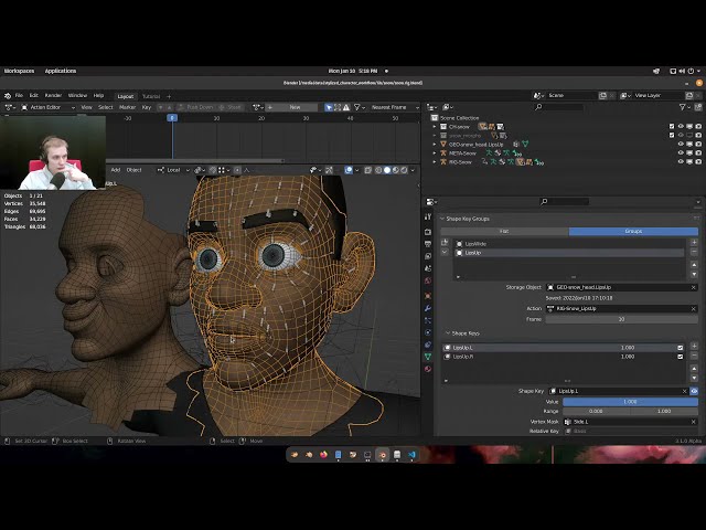 Live Character Rigging with Demeter Dzadik #7