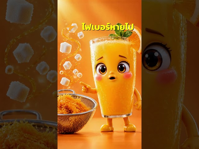 น้ำผลไม้คั้นสด