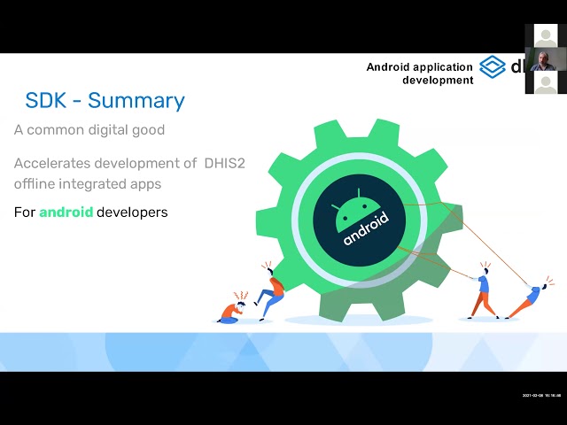Webinar on Web and Android App Development: Android SDK Updates & Roadmap