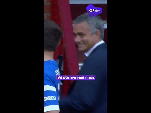Jose Mourinho fouls celeb ๐