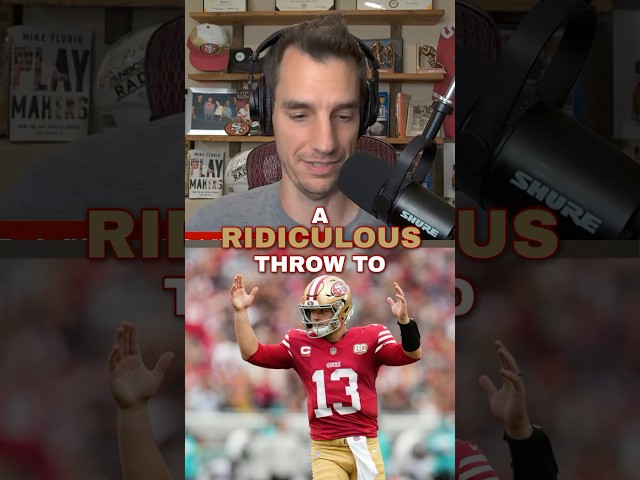 Brock Purdy's CRAZY Throw: He is HIM! #49ers #brockpurdy #nfl