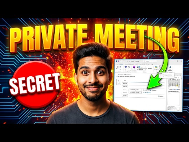 How To Make a Meeting Private in Outlook | Secure Your Calendar