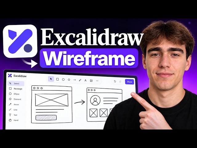 How to Create a Wireframe in Excalidraw (Tutorial 2026)
