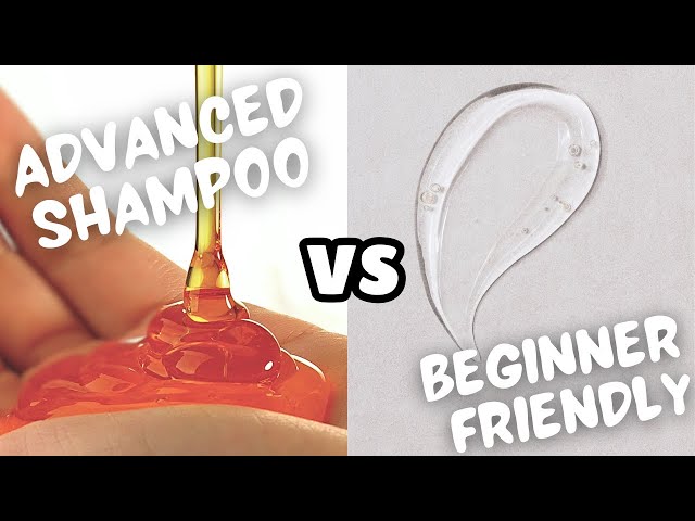 DIY Easy Shampoo for Beginners + Advanced Handmade Shampoo - 2 FREE RECIPES