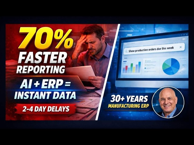 How a Manufacturer Cut Reporting Delays by 70% with AI Integration