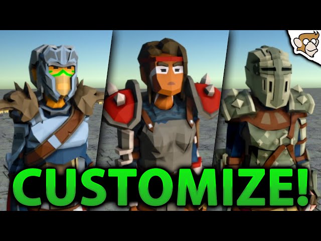 How to do Character Customization! (4 Methods, Unity Tutorial for Beginners)