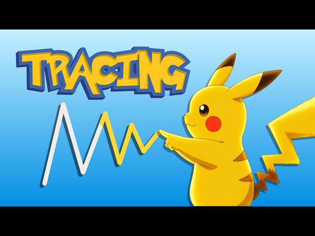 POKEMON Finger Tracing map ⚡ Rhythmic Brain Break tracing map