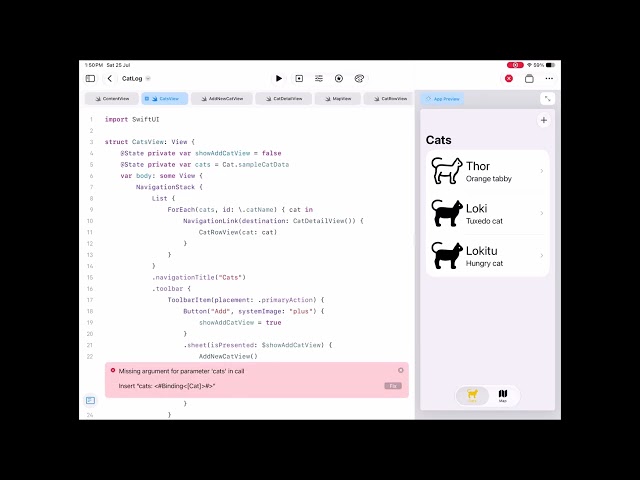 SwiftUI for Beginners — First Edition | 7. Pass Data Between Screens