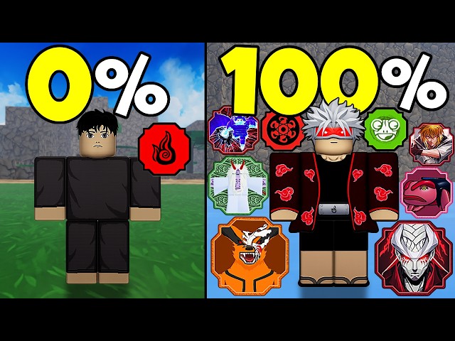 I Tried 100%ing Shindo Life