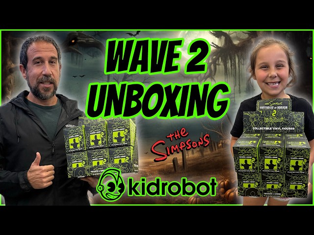 The Simpsons Treehouse Of Horror Blind Box Unboxing from Kid Robot with Nora! Part one