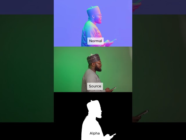 Beeble AI Greenscreen Passes - Showcase