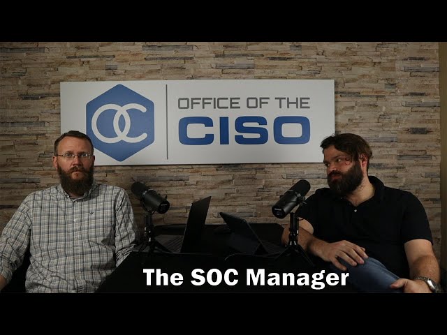 What is a Security Operations Center Manager?