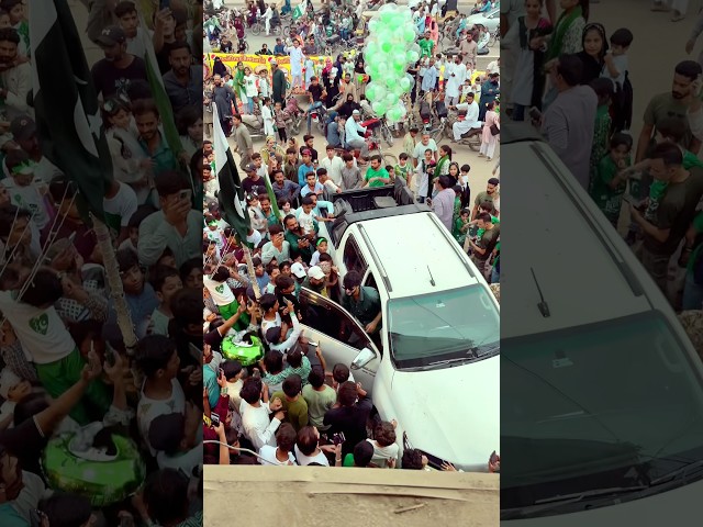 MASSIVE CROWD AT MISH ICE MEET-UP OF MISHKAT KHAN #independenceday #14august #mishkatkhan