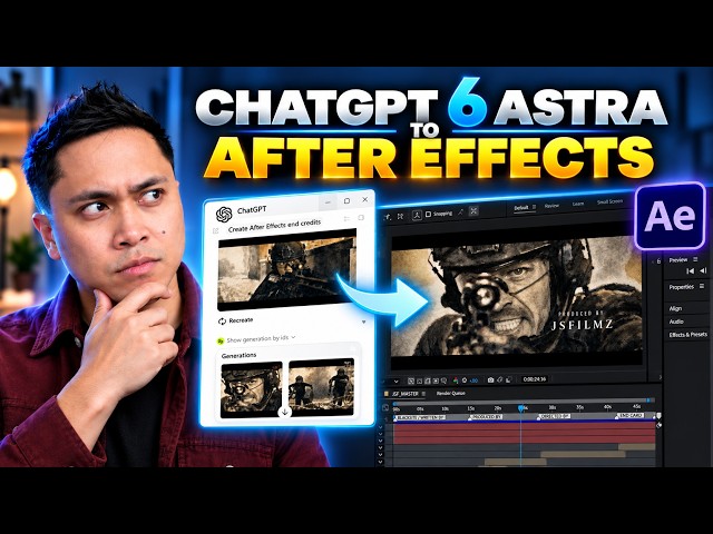 I Let ChatGPT 6 Astra Edit in After Effects