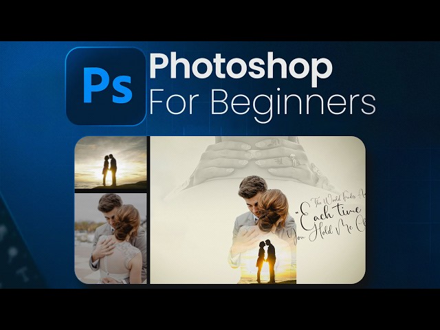 Adobe Photoshop Photo Editing Tutorial for Beginners | How to Combine Photos