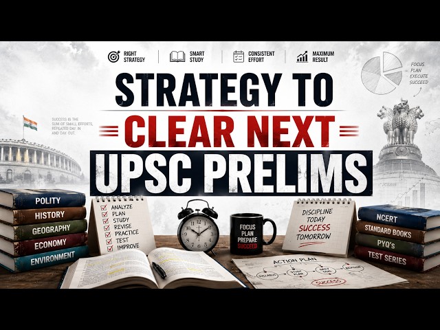 UPSC Preparation Strategy 2027-28 for Beginners | Exam Pattern | IAS Preperation