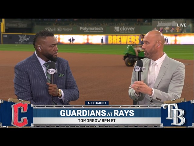MLB Network | Who has the edge in Guardians & Rays ALCS matchup? - Derek Jeter & David Ortiz debate