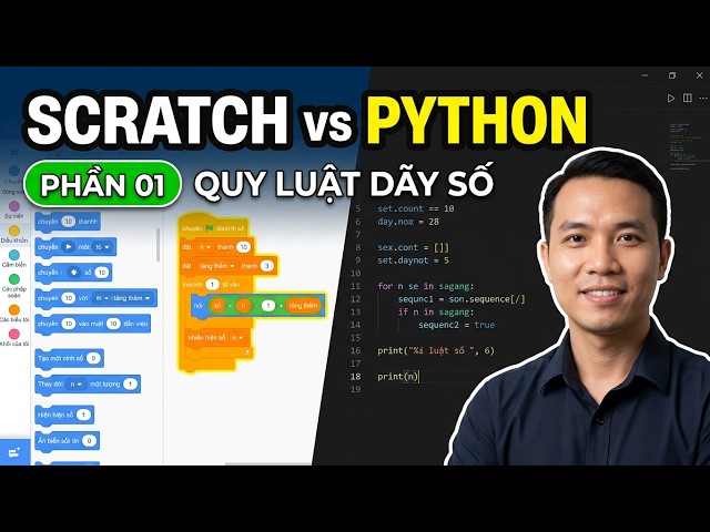Scratch and Python - Finding the Pattern in a Sequence - Part 01