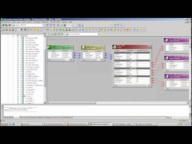 Router Transformation in informatica