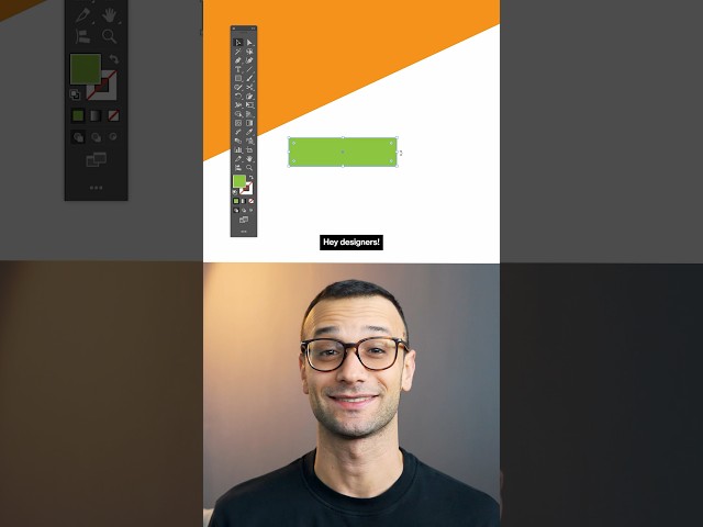 I reveal 😮 a solution to an annoying thing! 💬 Did you know it? #designtutorial #adobeillustrator