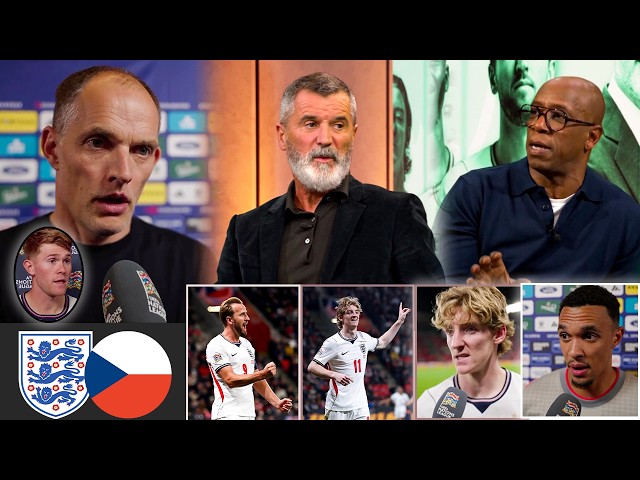 England vs Czechia 2-0 Ian Wright & Keane Goes Crazy reacts to England Win🔥| Gordon & Trent reaction