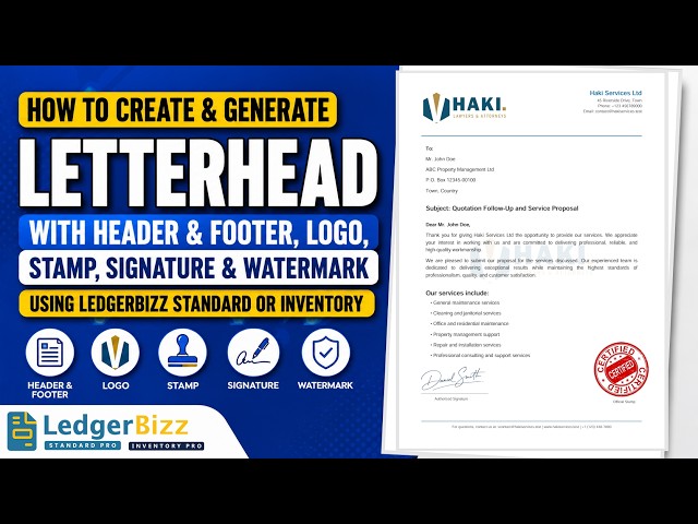 How to Create a Business Letterhead Without Using Microsoft Word