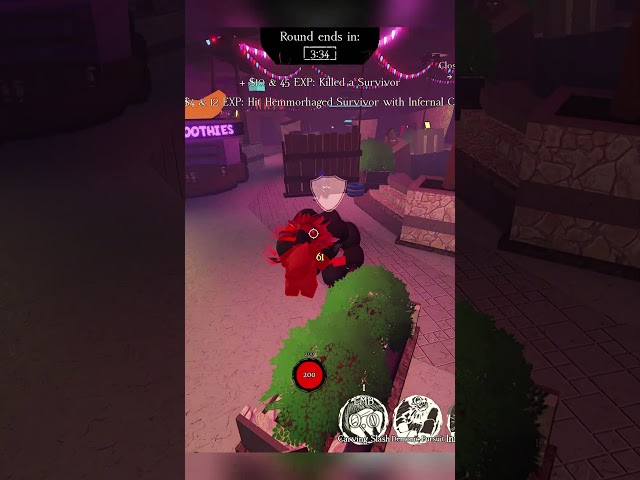 Server WIPING WITH THE STRONGEST KILLER in Forsaken 😭  #forsaken #roblox #mlbb #helcurt