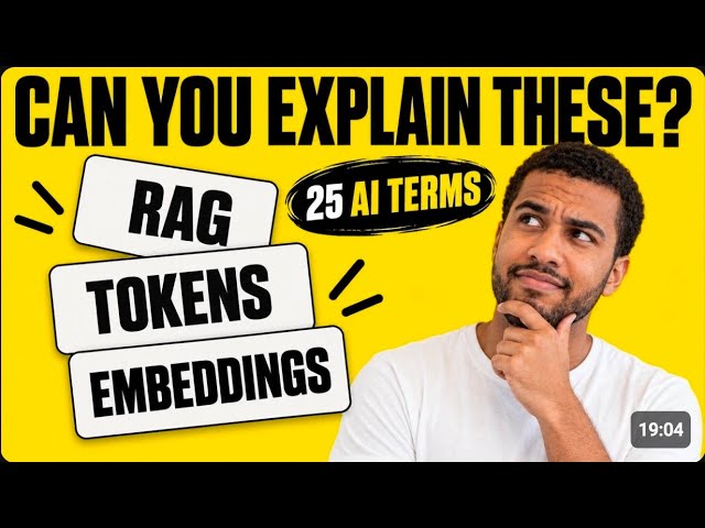25 AI Terms Every Developer Should Know!