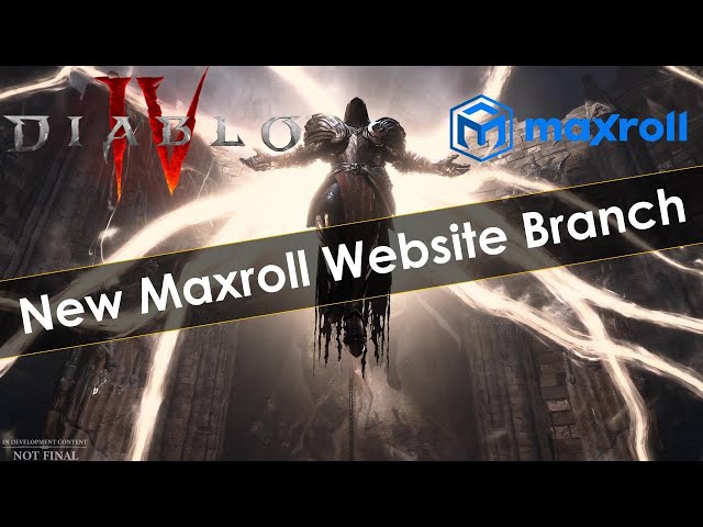 Maxroll Launches Diablo 4 Branch