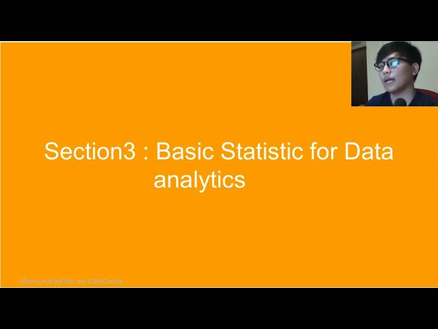DTA - Series : Part 2 Basic and intro to data analytics course