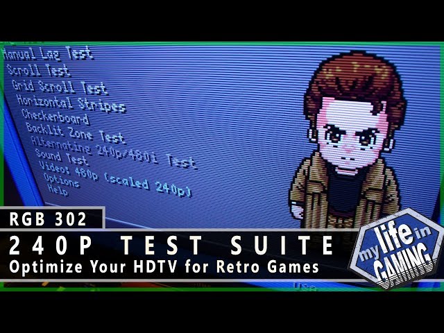 The 240p Test Suite - Optimize Your HDTV for Retro Games :: RGB302 / MY LIFE IN GAMING