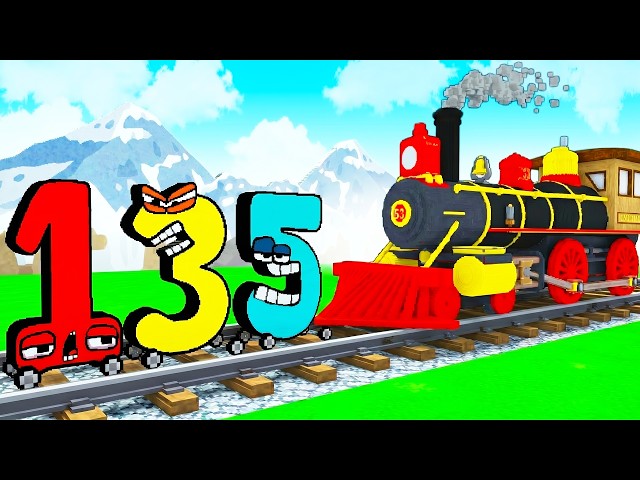 Can Number Lore Cars Stop a Train? | Teardown