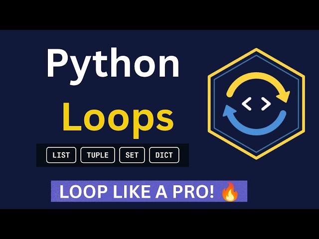 Python Loops on Lists, Tuples & Dictionaries | Practical Python Tutorial|Lec 20| Complete AI  Course