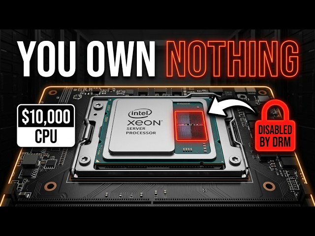 Intel Sells You the CPU, Then Charges Again to Unlock It