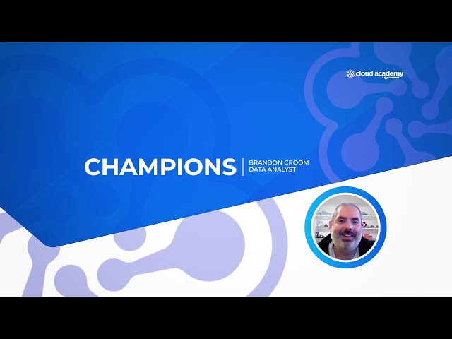 Cloud Academy Champions - Brandon Croom