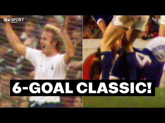 BOB LATCHFORD SILENCES WHITE HART LANE! | Spurs 3-3 Everton 6-Goal Classic