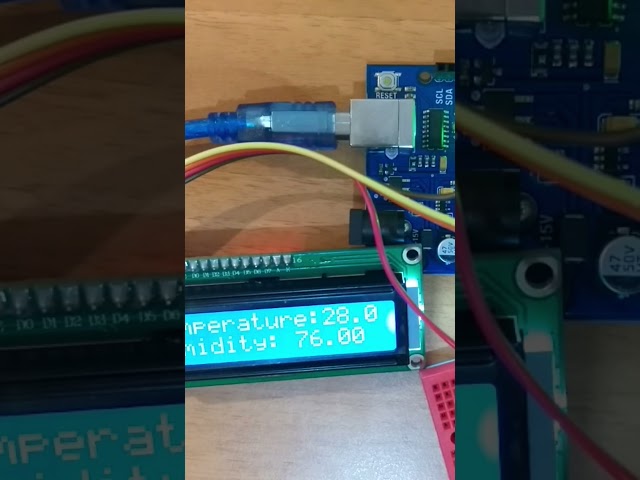 كيف تصنع جهاز قياس الحرارة و الرطوبة - اردوينو