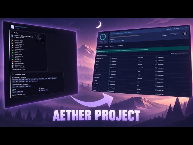 SHOWCASING AETHER BEST FREE FUD STEALER 2026