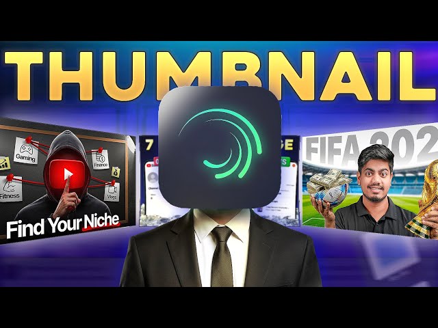 How to Make HIGH CTR YouTube Thumbnails in Alight Motion 🔥 | Full Masterclass