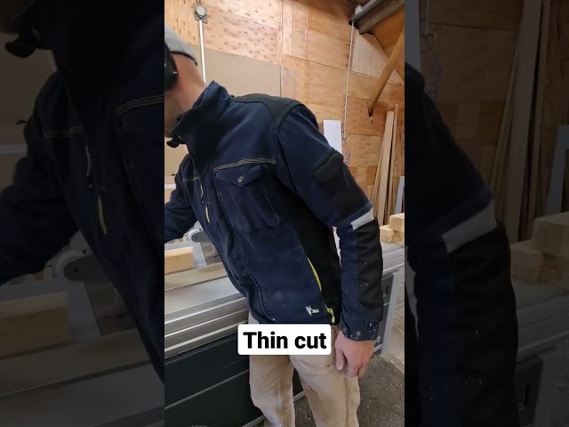 Thin cut