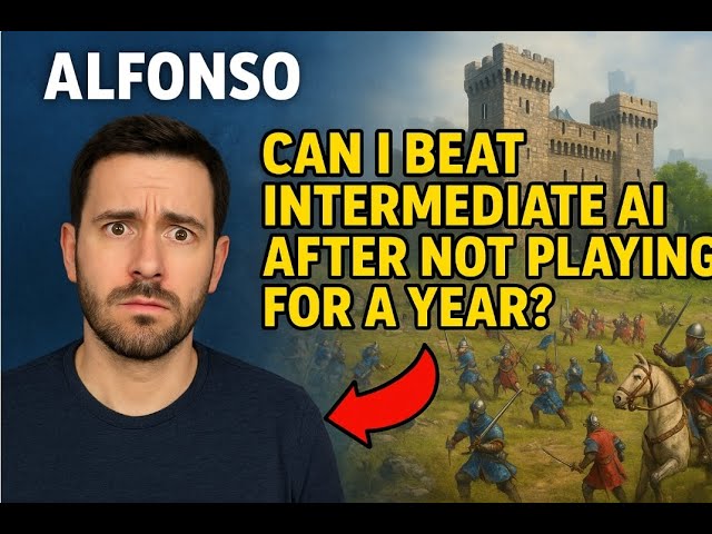 AGE OF EMPIRES IV (aoe4) CAN I BEAT INTERMEDIATE AI AFTER NOT PLAYING FOR A YEAR