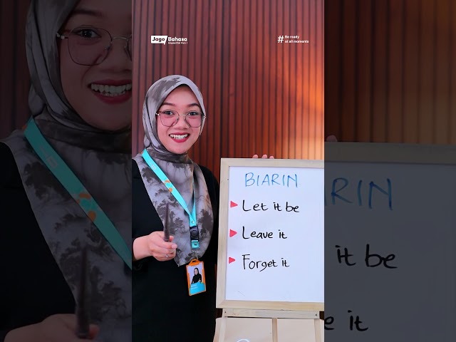 What does "biarin" actually mean in English? 😱😱