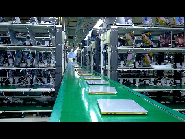 The Making of a Premium Laptop: An In-Depth Factory Documentary | ASMR