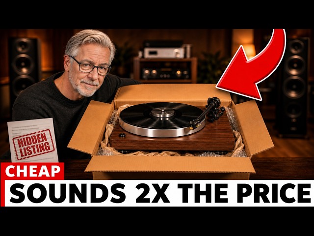 5 CHEAP Hi-Fi Turntables on Amazon EVERYONE IGNORES (But Audiophiles Secretly Love)