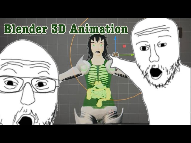 How I made my first 3D animation using Blender (Senior Project)