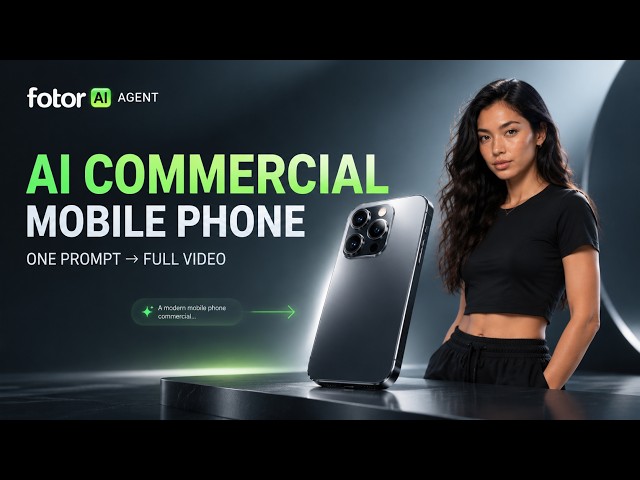 How to Make a Mobile Phone AI Commercial