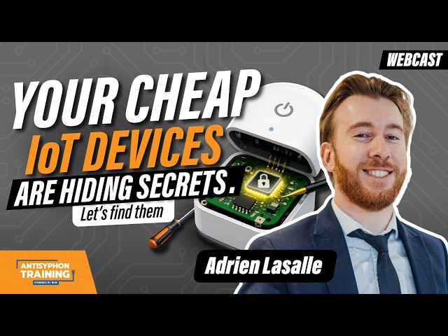 Your Cheap IoT Devices Are Hiding Secrets. Let's Find Them